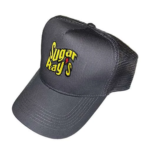 Sugar Ray’s Trucker Cap – Charcoal 1 Sugar Ray’s Trucker Cap – Charcoal