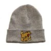 Sugar Ray’s Fold Over Boxing Wooly Hat/Beanie – Light Grey