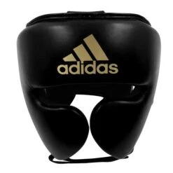 Adidas AdiStar Pro Head Guard – Black/Gold