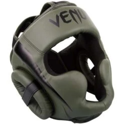 Venum Elite Cheek Headguard – Khaki/Black