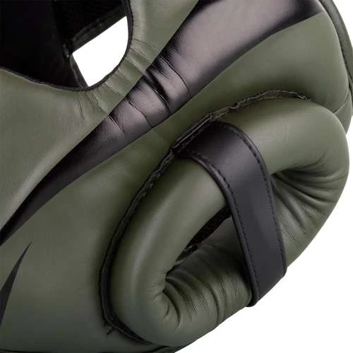 Venum Elite Cheek Headguard – Khaki/Black 2 Venum Elite Cheek Headguard – Khaki/Black - Image 2