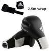 Adidas Hybrid 100 Boxing Glove + Adidas 2.5m Wrap – Black
