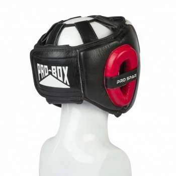 Pro-Box Pro-Spar Cheek Headguard – Black/Red 2 Pro-Box Pro-Spar Cheek Headguard – Black/Red - Image 2