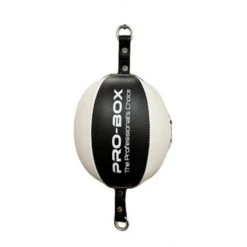 Pro-Box Champ Leather Hybrid Floor To Ceiling Ball – Black/White