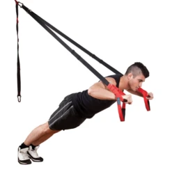 Fitness-Mad Pro Suspension Trainer – Black/Red