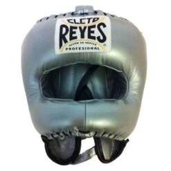 Cleto Reyes Nylon Pointed Bar Headguard – Platinum
