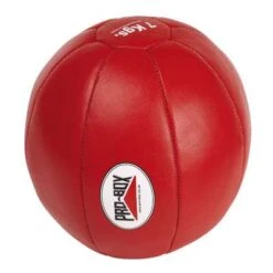 Pro-Box Leather Medicine Ball – 6kg Red