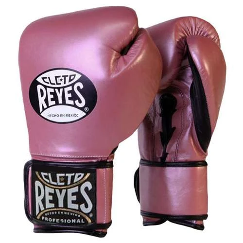 Cleto Reyes Hook And Loop Sparring Gloves – Pearl Pink 1 Cleto Reyes Hook And Loop Sparring Gloves – Pearl Pink