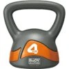 Body Sculpture 4kg Kettle Bell – Grey/Orange