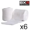 BXR Boxing Gauze Hand Wrap Bandage 5cm X 5m [Pack Of 6]