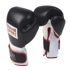 Paffen Sport Pro Performance Hook & Loop Sparring Glove – Black/White/Red
