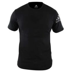 Adidas Plain Promo Round Neck T-Shirt – Black