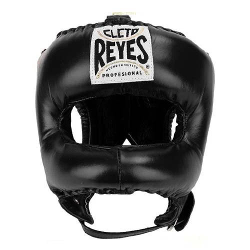 Cleto Reyes Nylon Pointed Bar Headguard – Gold 2 Cleto Reyes Nylon Pointed Bar Headguard – Gold - Image 2