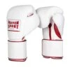 Paffen Sport Pro Wide Boxing Gloves – White/Red