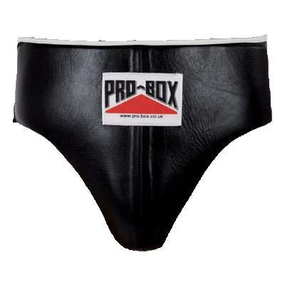 Pro-Box Super Spar Leather Groin Guard – Black 1 Pro-Box Super Spar Leather Groin Guard – Black