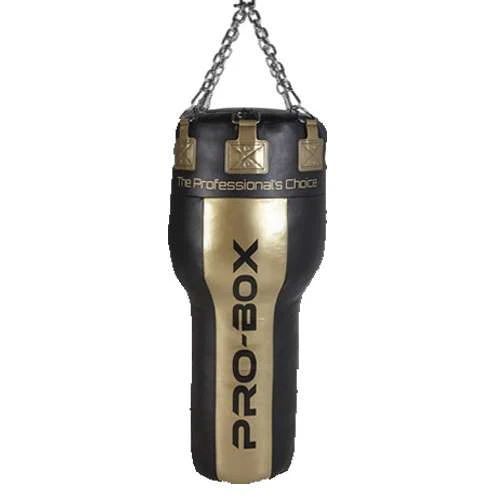 Pro-Box Champ 4ft Angle Punch Bag – Black/Gold 1 Pro-Box Champ 4ft Angle Punch Bag – Black/Gold