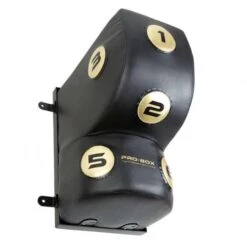 Pro-Box Champ PU Uppercut Wall Pad – Black/Gold