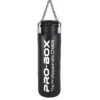Pro-Box Champ Leather Hybrid 4ft Straight Punch Bag – Black/White