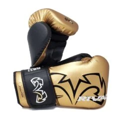 Rival RB11 Evolution Sparring Double Strap Bag Glove – Gold