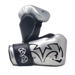 Rival RB11 Evolution Sparring Double Strap Bag Glove – Silver