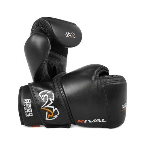 Rival RB50 Intelli-Shock Compact Bag Glove – Black 1 Rival RB50 Intelli-Shock Compact Bag Glove – Black