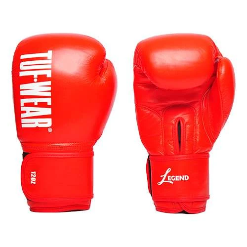 Tuf Wear Legend Leather Sparring Glove – New Design Red 1 Tuf Wear Legend Leather Sparring Glove – New Design Red