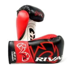 Rival RFX Guerrero Pro Fight Lace Up Glove – Black/Red