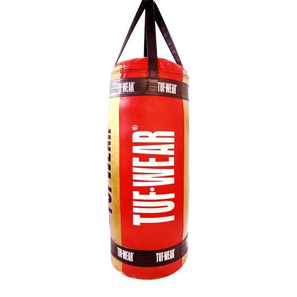 Tuf Wear Balboa 4FT 60KG Jumbo Bag – Red/Gold 1 Tuf Wear Balboa 4FT 60KG Jumbo Bag – Red/Gold