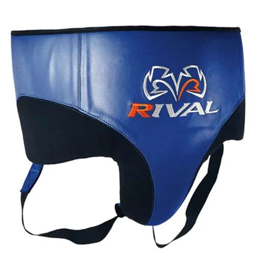Rival RNFL10 Leather 360 Groin Protector – Black/Black 2 Rival RNFL10 Leather 360 Groin Protector – Black/Black - Image 2
