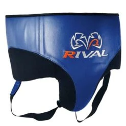 Rival RNFL10 Leather 360 Groin Protector β Blue/Black