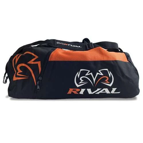 Rival RGB50 Boxing 2 In 1 Gym Bag – Black/Orange 1 Rival RGB50 Boxing 2 In 1 Gym Bag – Black/Orange