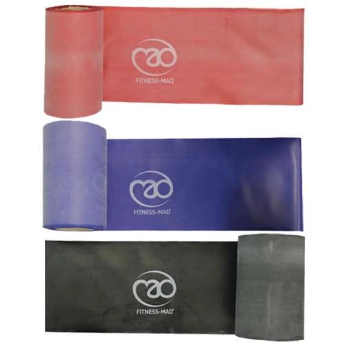 Fitness-Mad Resistance Band Roll 15cm X 15m – Light, Medium Or Strong 1 Fitness-Mad Resistance Band Roll 15cm X 15m – Light, Medium Or Strong