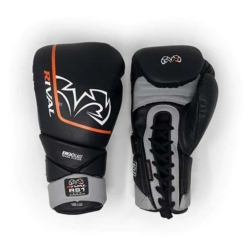 Rival RS1 Pro Sparring Gloves 20th Anniversary – Black 2 Rival RS1 Pro Sparring Gloves 20th Anniversary – Black - Image 2