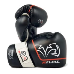 Rival High Performance RS2V [2.0] Hook-and-Loop Pro Sparring Gloves – Black