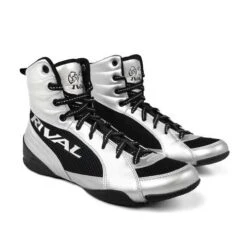 Rival RSX-Guerrero Deluxe Boxing Boot – Silver/Black