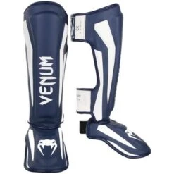 Venum Elite Standup Shinguards – Navy/White