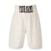 Velvet Boxing Shorts – White