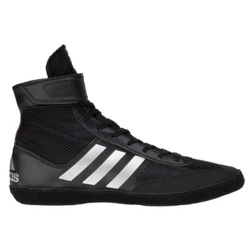 Adidas Combat Speed 5 Boxing Boot – Black/Silver 2 Adidas Combat Speed 5 Boxing Boot – Black/Silver - Image 2
