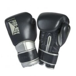 Pro-Box Speed-Lite Sparring Gloves – Black/Gunmetal/Silver