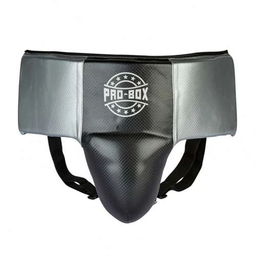 Pro-Box Champ Spar Abdo Guard – Black/Silver 1 Pro-Box Champ Spar Abdo Guard – Black/Silver