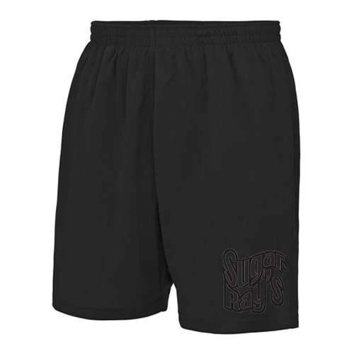 Sugar Rays Cool Flex Training Shorts – Black/Black 1 Sugar Rays Cool Flex Training Shorts – Black/Black