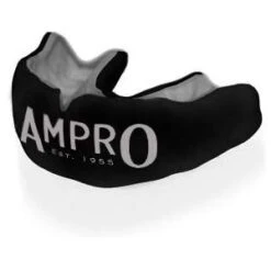 Ampro Custom Made Dentist Pro Mouthguard – Silver & Black