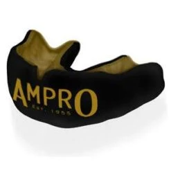 Ampro Custom Made Dentist Pro Mouthguard – Gold & Black