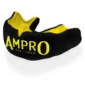 Ampro Custom Made Dentist Pro Mouthguard – Yellow/Black/Yellow 1 Ampro Custom Made Dentist Pro Mouthguard – Yellow/Black/Yellow