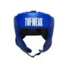 Tuf Wear PU Open Face Headguard – Blue