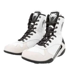 Venum Elite Boxing Boot β White/Black