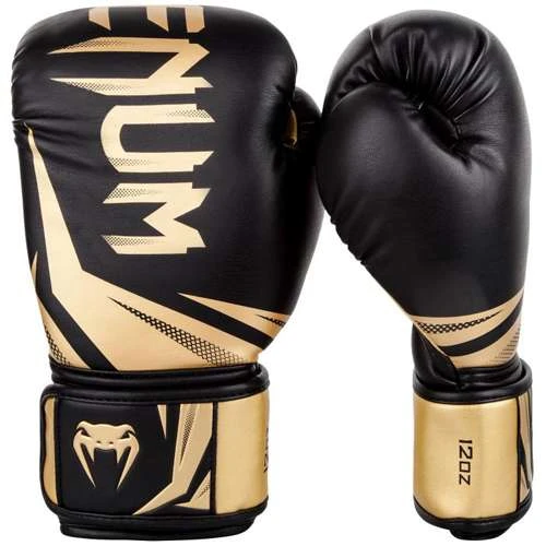 Venum Challenger 3.0 Boxing Glove – Black/Gold 1 Venum Challenger 3.0 Boxing Glove – Black/Gold
