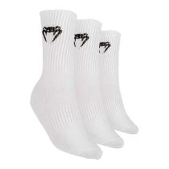 Venum Classic Socks White – Pack Of 3