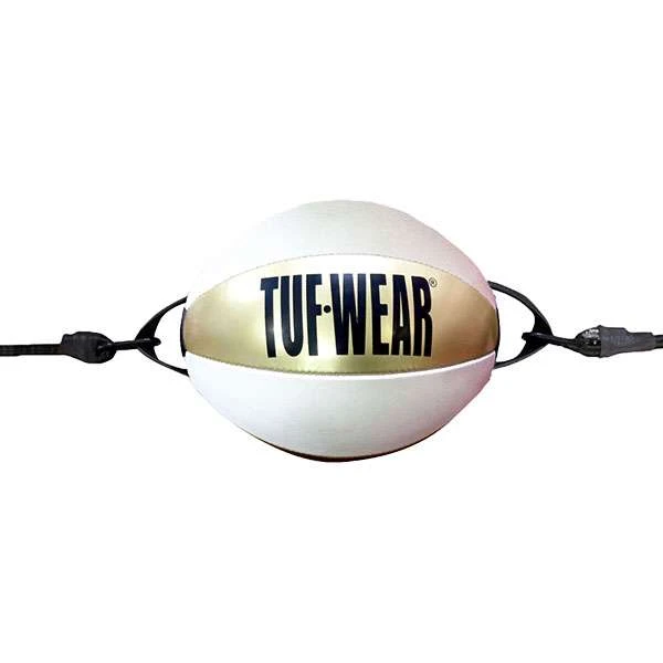 Tuf Wear Balboa Floor To Ceiling Ball – White/Gold 1 Tuf Wear Balboa Floor To Ceiling Ball – White/Gold