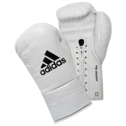 Adidas AdiStar 3.0 BBBC Approved Pro Boxing Gloves – White